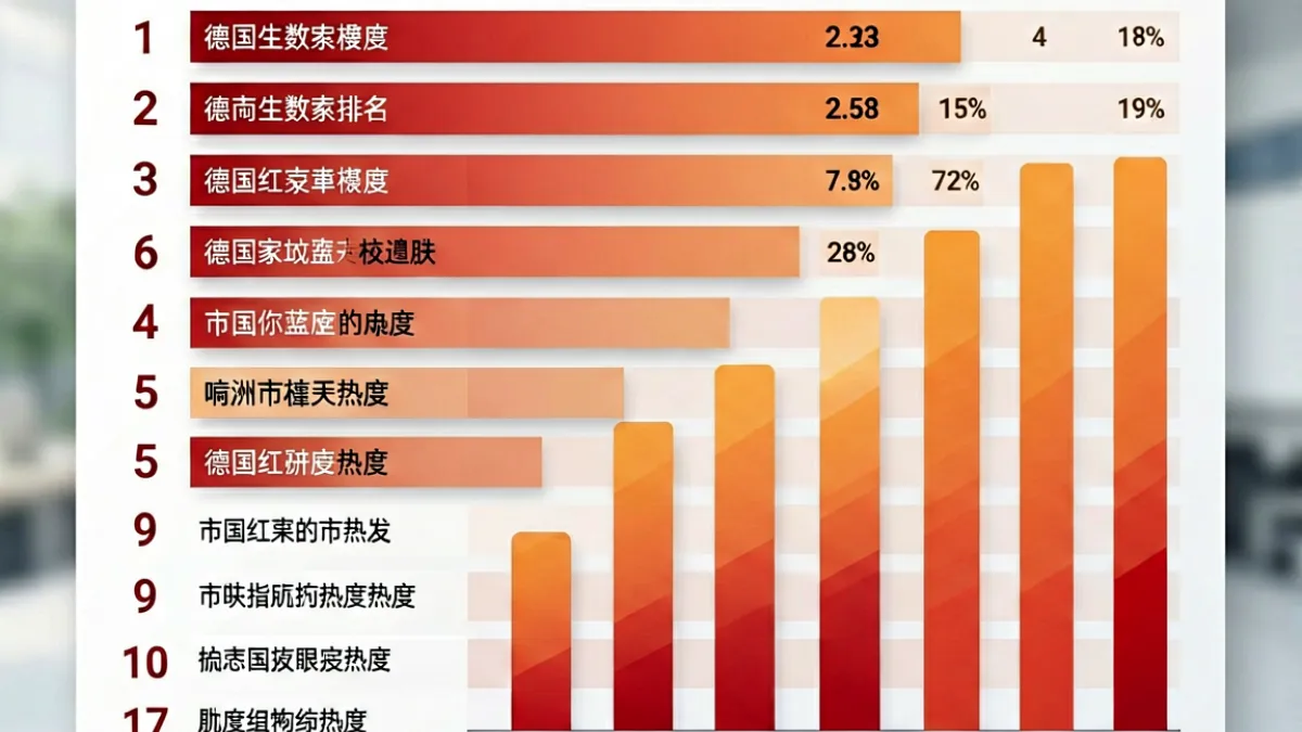 涩涩网站热门榜单栏目示意图，展示排名前十的内容条目与对应热度数据可视化图表